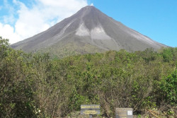 Hike to the volcano